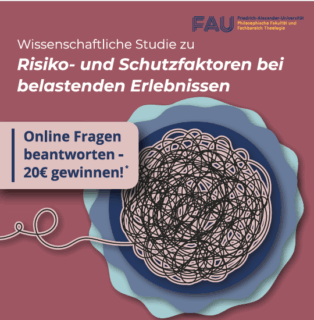 Zum Artikel "Online Befragung zu Risiko- und Schutzfaktoren bei belastenden Erfahrungen"